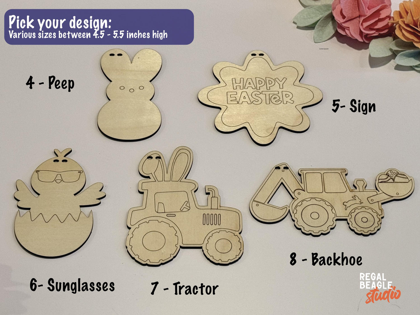 Easter Egg Garland, Easter Paint Kit, Kids Paint Kit, Easter Craft For Kids, Custom Easter Gift, Easter Truck
