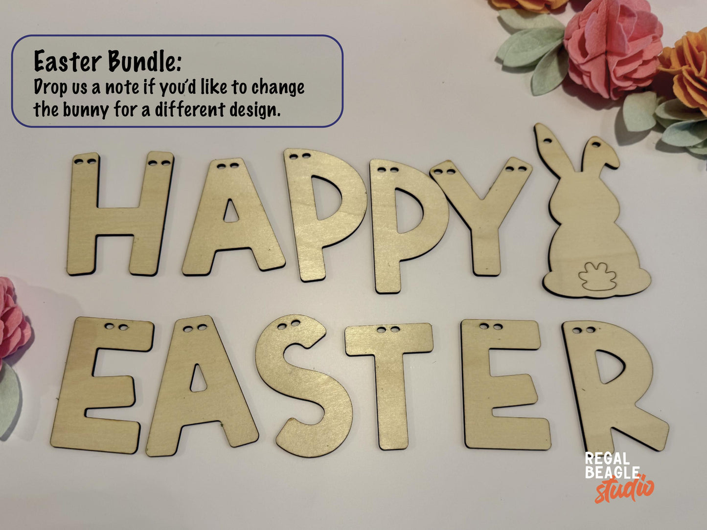 Easter Egg Garland, Easter Paint Kit, Kids Paint Kit, Easter Craft For Kids, Custom Easter Gift, Easter Truck