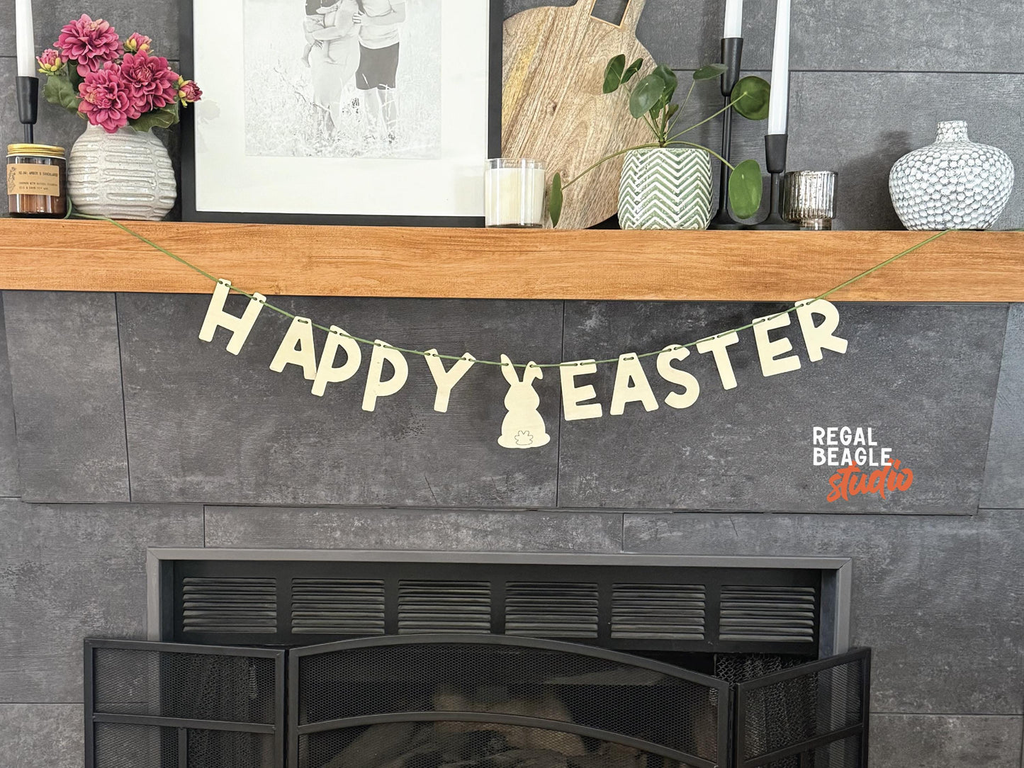 Easter Egg Garland, Easter Paint Kit, Kids Paint Kit, Easter Craft For Kids, Custom Easter Gift, Easter Truck
