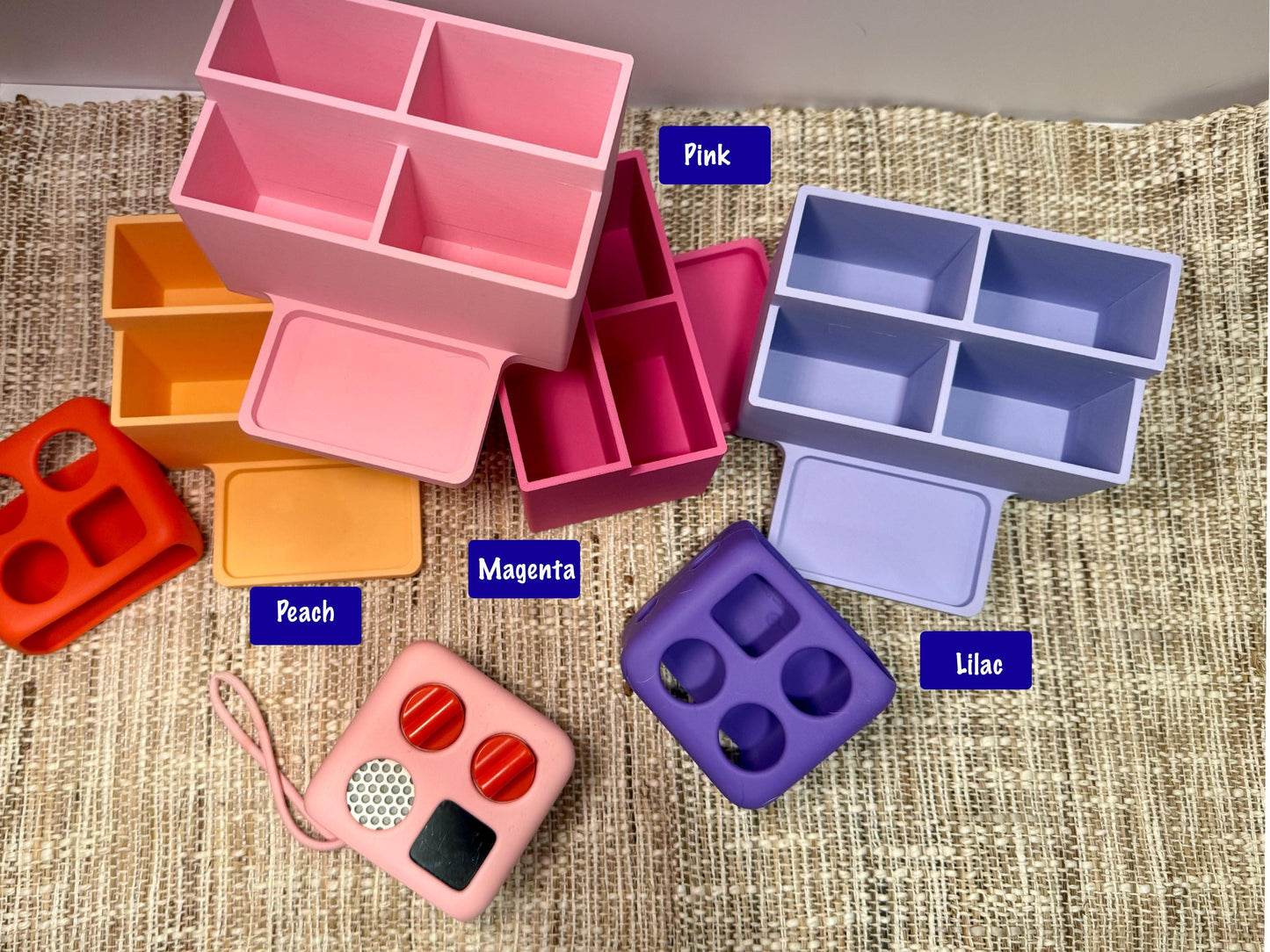 Mini Yoto Player Card Organizer, Docking Stand, 4 Tier Stand