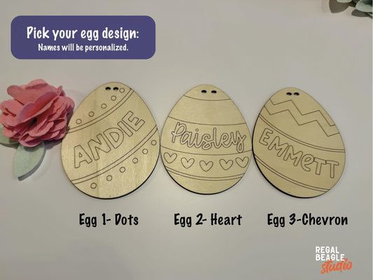 Easter Egg Garland, Easter Paint Kit, Kids Paint Kit, Easter Craft For Kids, Custom Easter Gift, Easter Truck