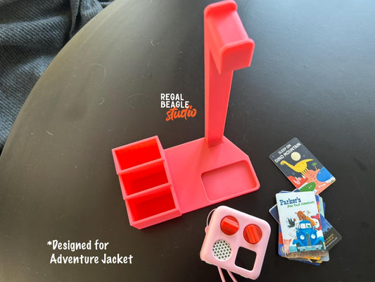 Mini Yoto Headphone Stand +  MYO Card Docking Stand, Yoto Organizer