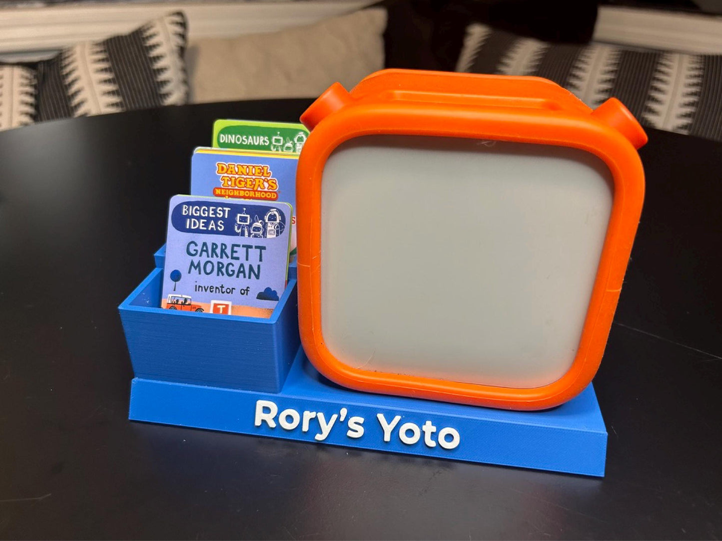 Yoto 3rd Gen Card Organizer, Docking Stand, Tray Stand with Personalization