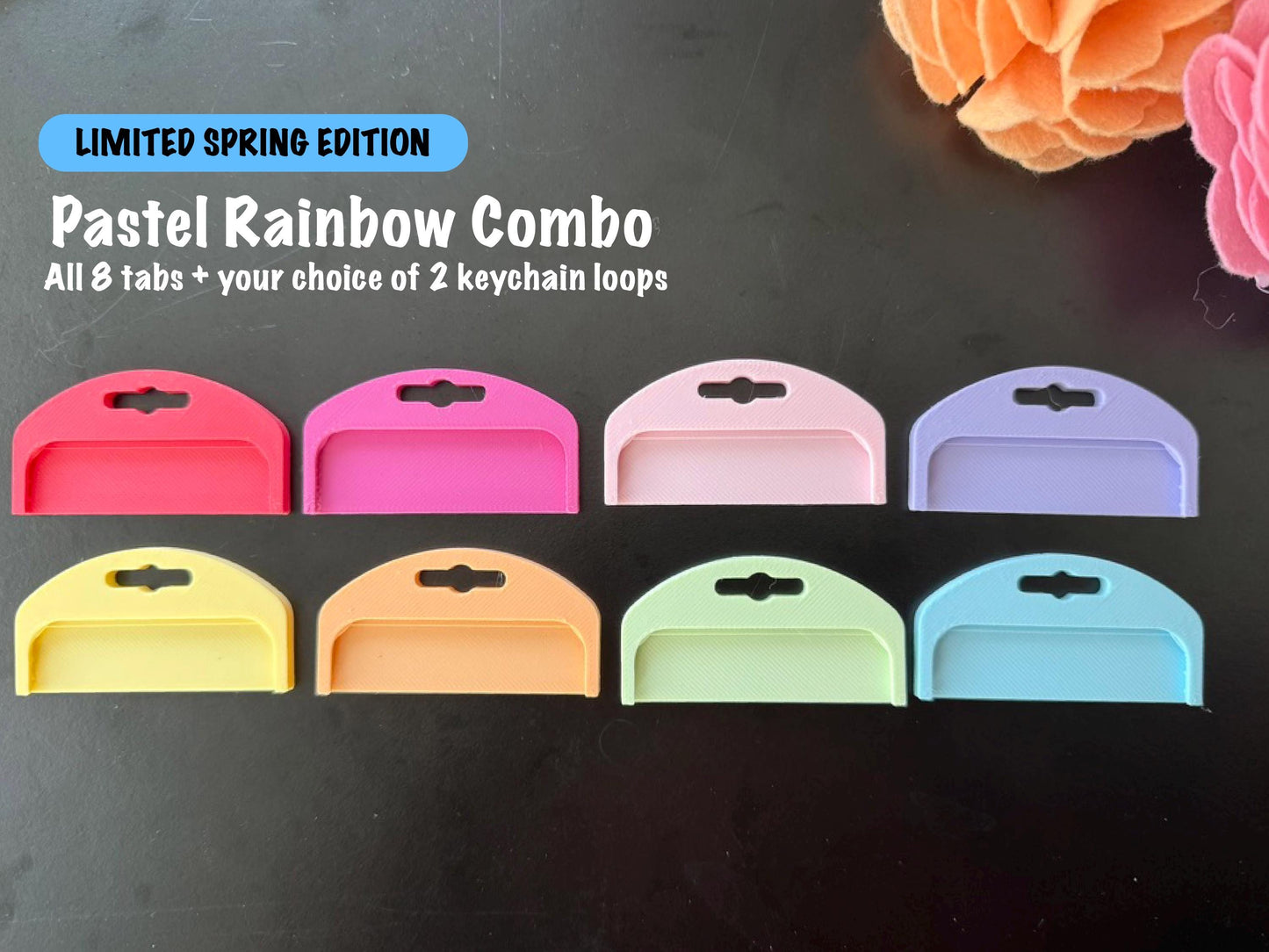 Vertical Yoto Card Holder, Keyring Holder Bundle, Reusable Tabs V2 :-)